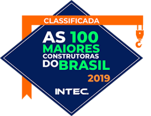 100 maiores construtoras do Brasil selo