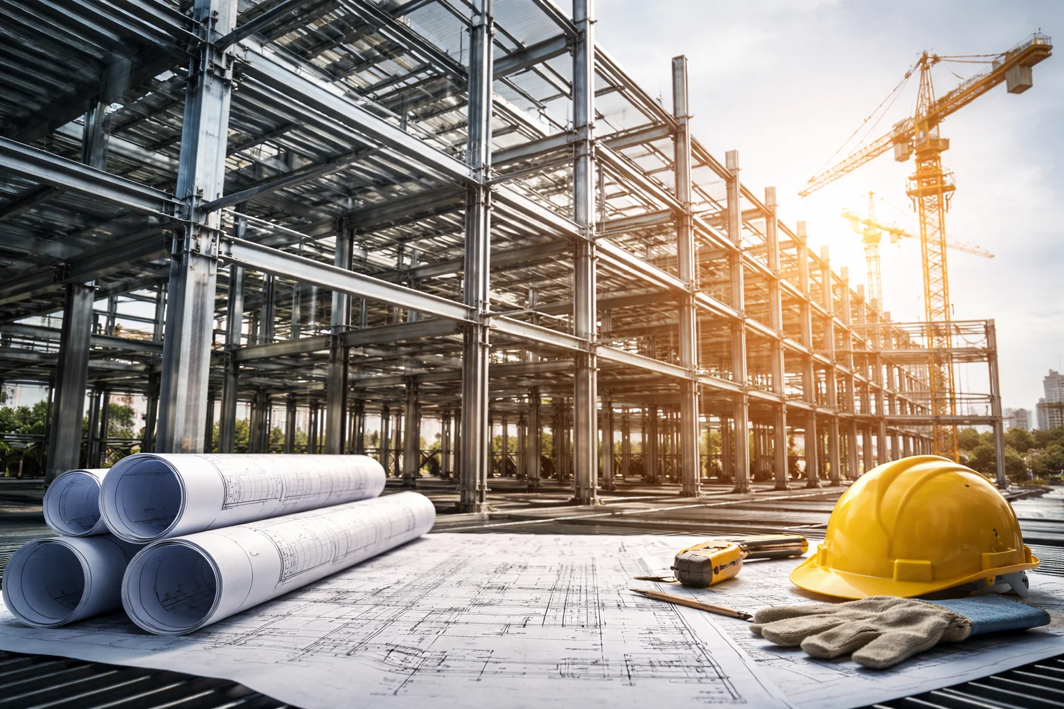 Estruturas de aço para edifícios: vantagens, custos e aplicações