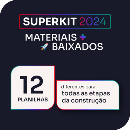 superkit de materiais mais baixados de 2024 do Sienge