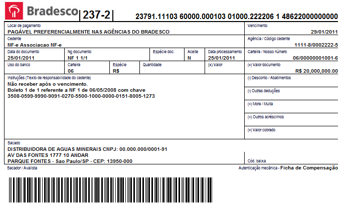 BoletoBancario cobrança rotina financeira