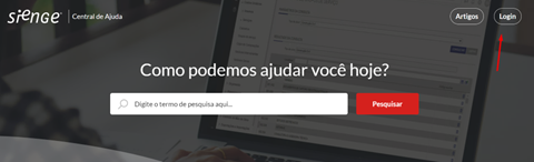 como abrir um chamado na central de ajuda sienge