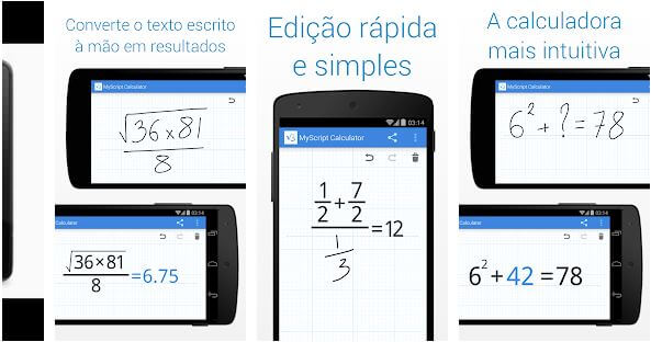 MyScript Calculator Buildin