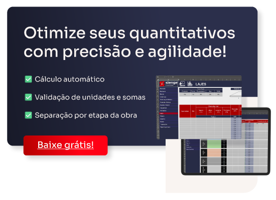 Planilha de Levantamento de Quantitativo de Obras 2.0 