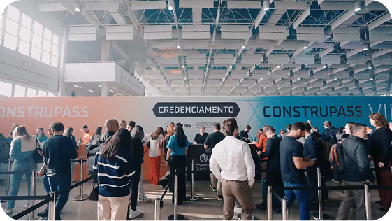 Participantes no Construsummit